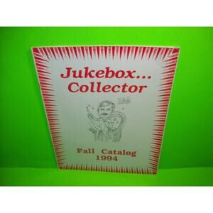 Jukebox Collector Magazine Fall Catalog 1994 Phonograph Music Mini Issue